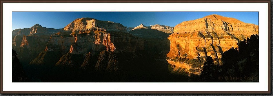 Canyon de Ordesa, coucher de soleil