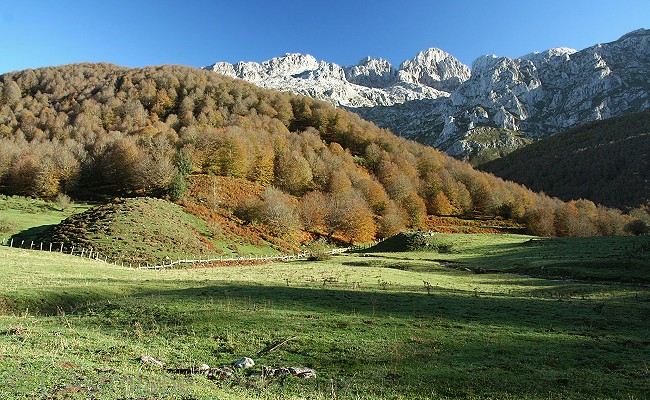 Olivier Guix - Photo Picos de Europa: Vegavao, un site haut en couleurs