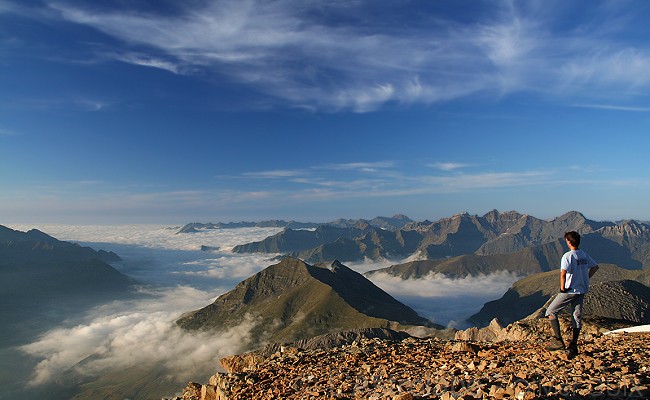 Olivier Guix - Photo Les Pyrnes en Et: Vue du Marbor