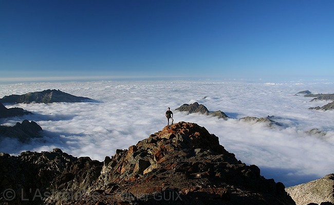 Olivier Guix - Photo Les Pyrnes en Et: Mer de nuages