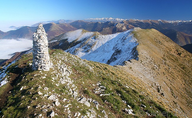 Olivier Guix - Photo Les Pyrnes en Automne: Vue du sommet du Signal de Bassia