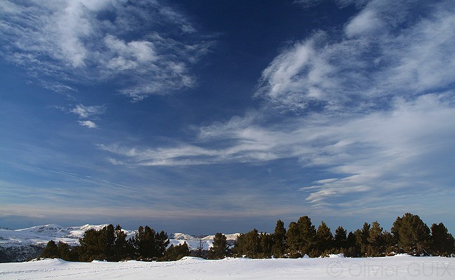 Olivier Guix - Photo Les Pyrnes en Hiver: Plateau de Beille, neige