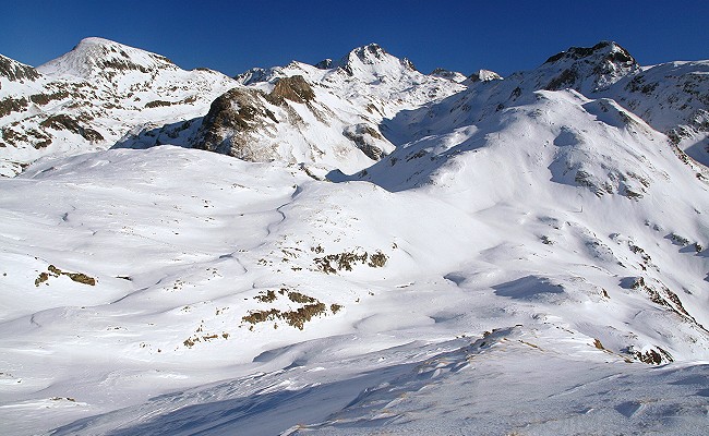 Olivier Guix - Photo Les Pyrnes en Hiver: Lliat, neige