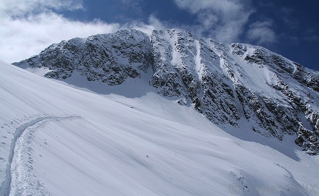 Olivier Guix - Photo Les Pyrnes en Hiver: Pic de Nord Nre, neige