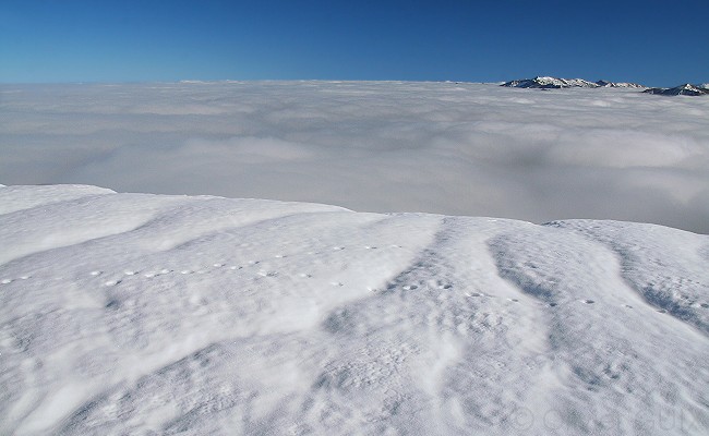 Olivier Guix - Photo Les Pyrnes en Hiver: Mer de nuages